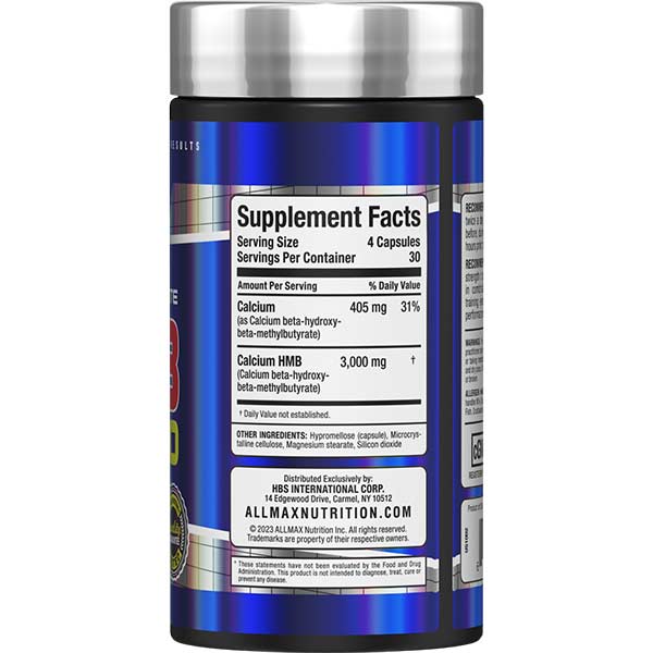 Allmax HMB 3000 (120 caps) - Image 3