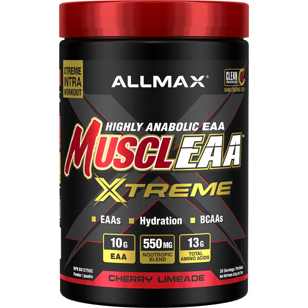 Allmax Nutrition MusclEAA Xtreme BCAAs + EAAs Powder (30 servings) - Image 4