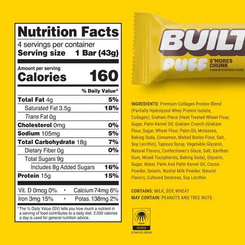 Built Protein Bar (1 bar) - Image 5