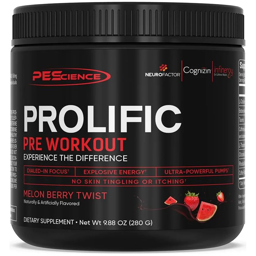 PEScience Prolific Pre-Workout (40 servings) - Image 7