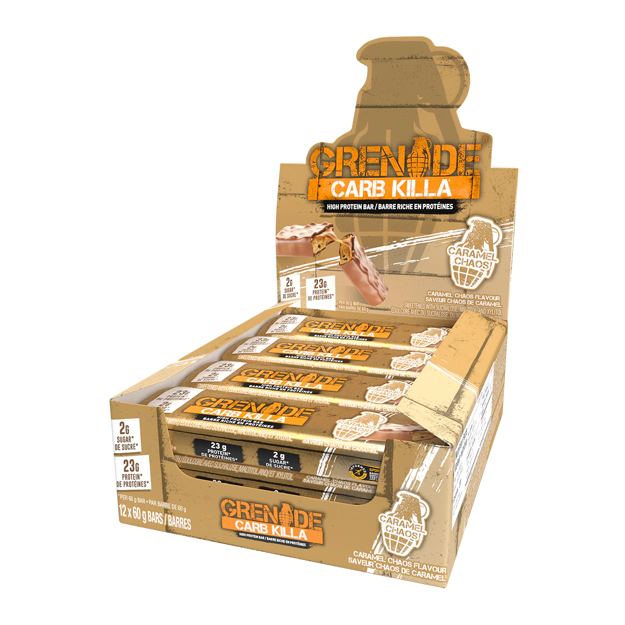 Grenade Carb Killa KETO Protein Bars (1 Box of 12 bars) - Image 19