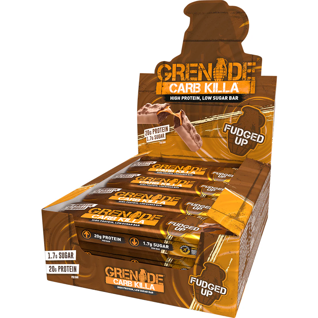 Grenade Carb Killa KETO Protein Bars (1 Box of 12 bars) - Image 23