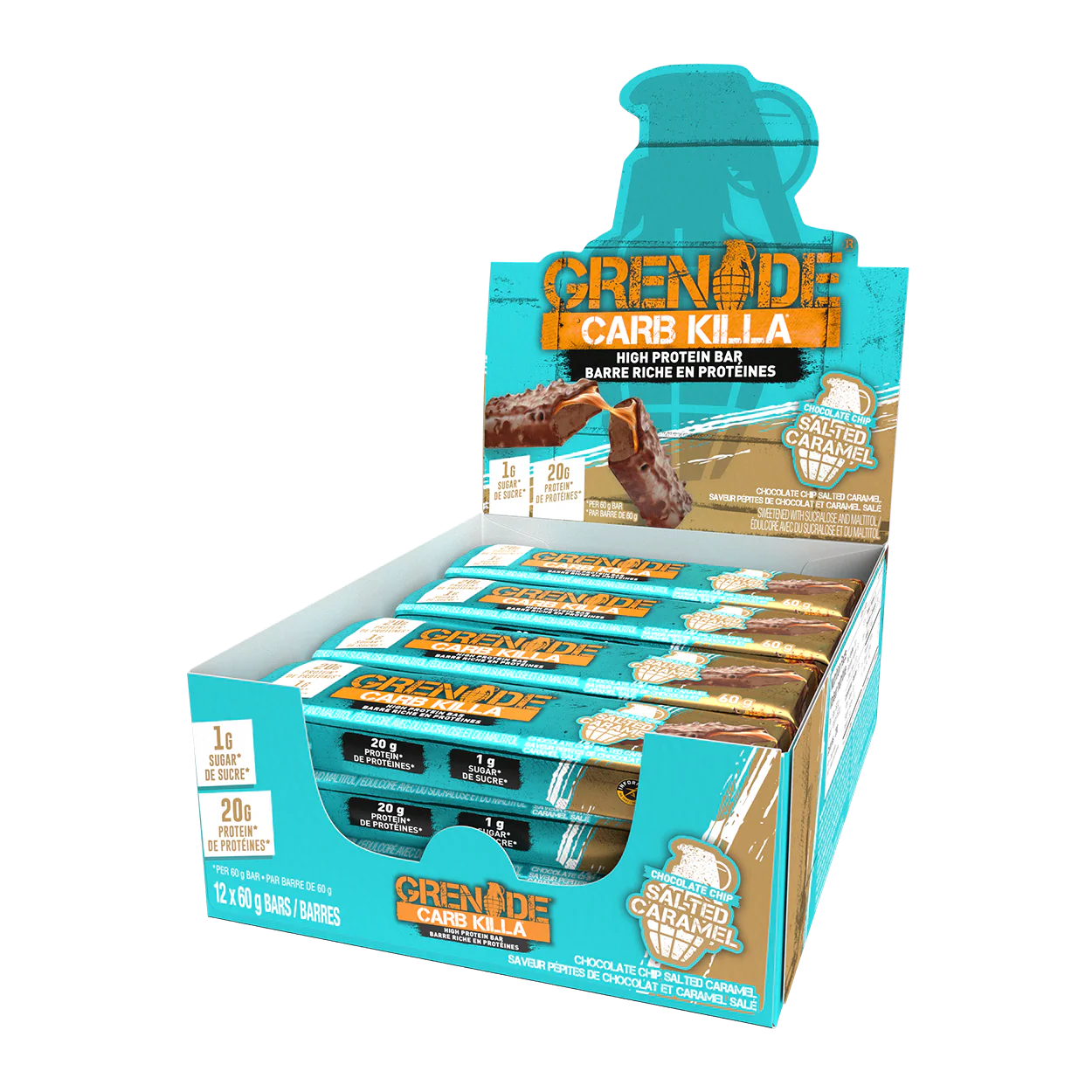 Grenade Carb Killa KETO Protein Bars (1 Box of 12 bars) - Image 4