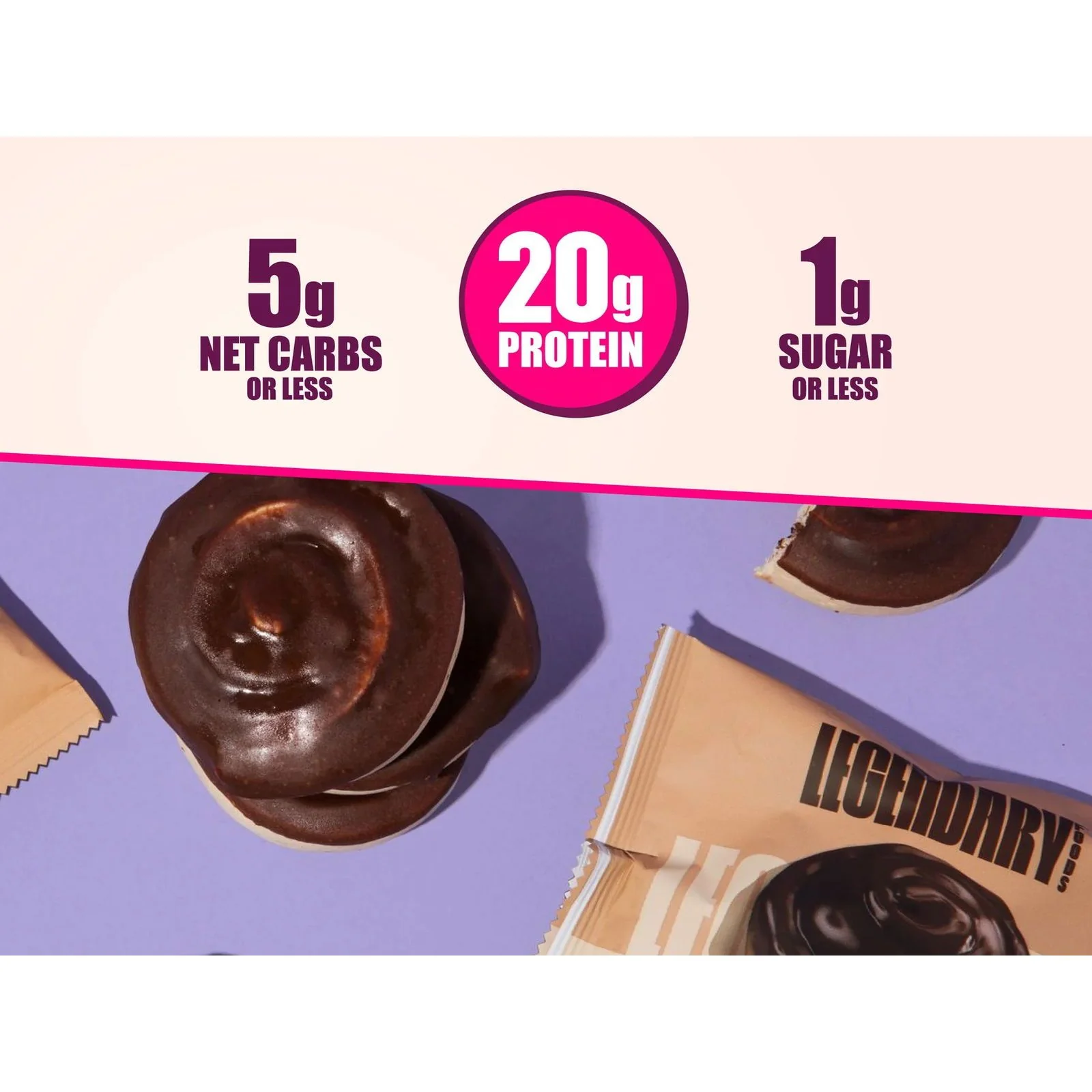 Legendary Foods Protein Sweet Roll (1 roll) - Image 10