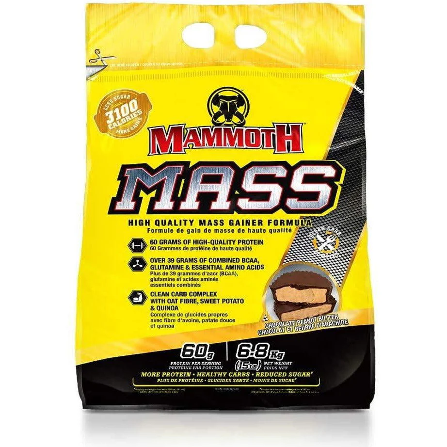 Mammoth Mass Gainer Protein Powder (15 lbs) - Image 7