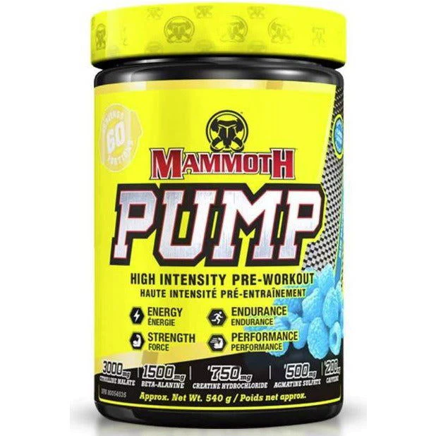 Mammoth Pump Pre-Workout (60 servings) - Image 3