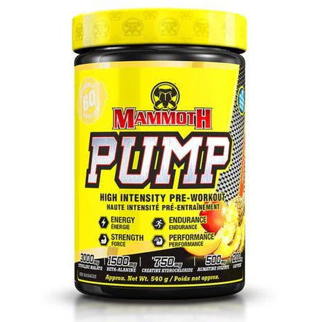 Mammoth Pump Pre-Workout (60 servings) - Image 4