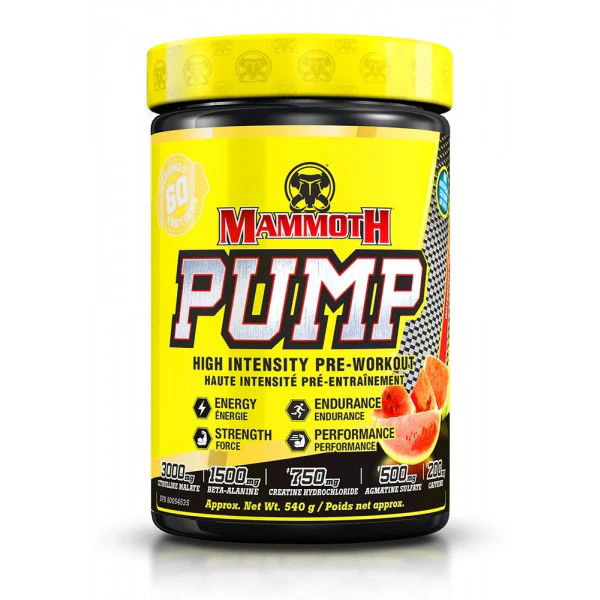 Mammoth Pump Pre-Workout (60 servings) - Image 6