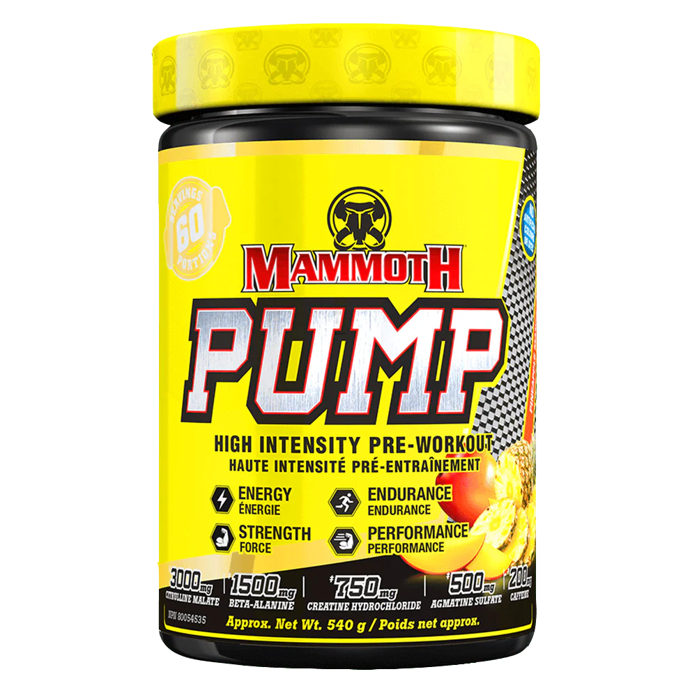 Mammoth Pump Pre-Workout (60 servings) - Image 9
