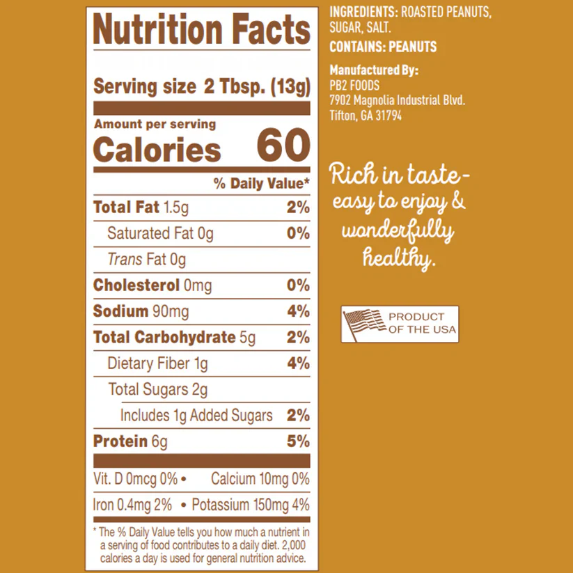 PB2 Powdered Peanut Butter (6.5 oz) - Image 4