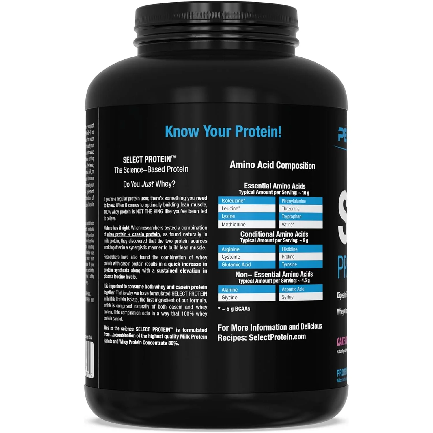 PEScience Select Protein (55 servings) - Image 3