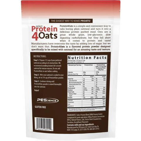 PEScience Select Protein4Oats (12 servings) - Image 3