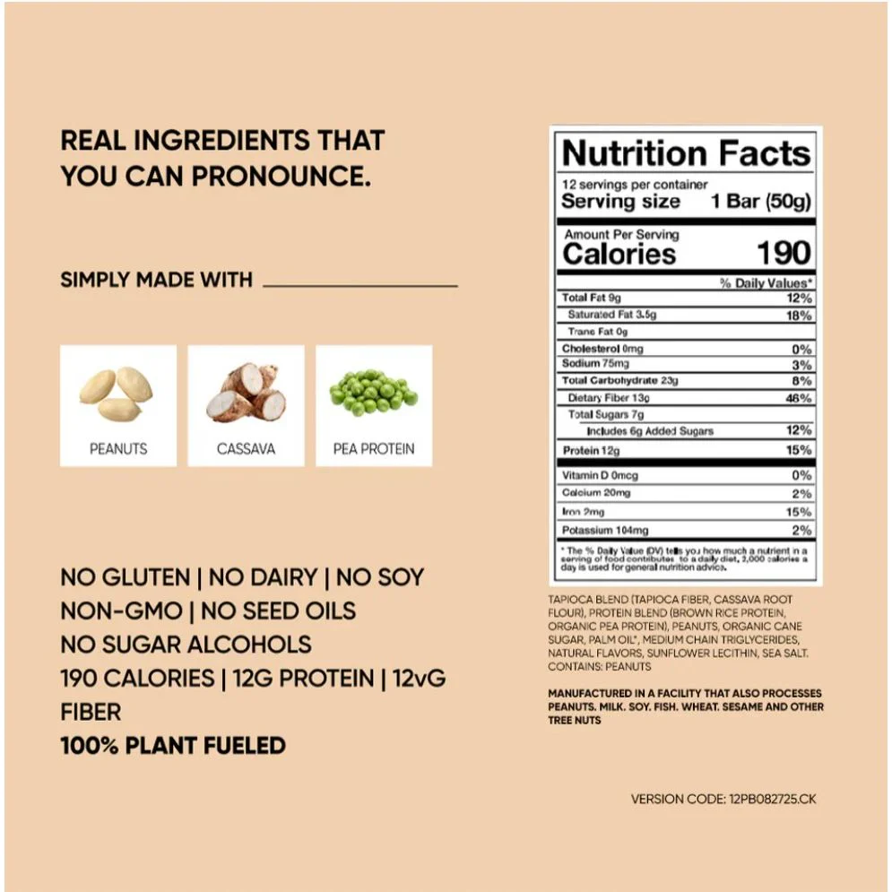 TRUBAR Vegan Protein Bar (1 bar) - Image 20