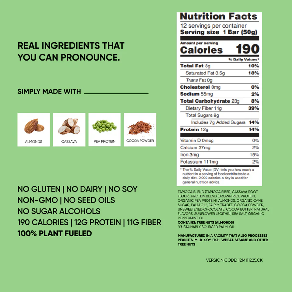 TRUBAR Vegan Protein Bar (1 bar) - Image 4