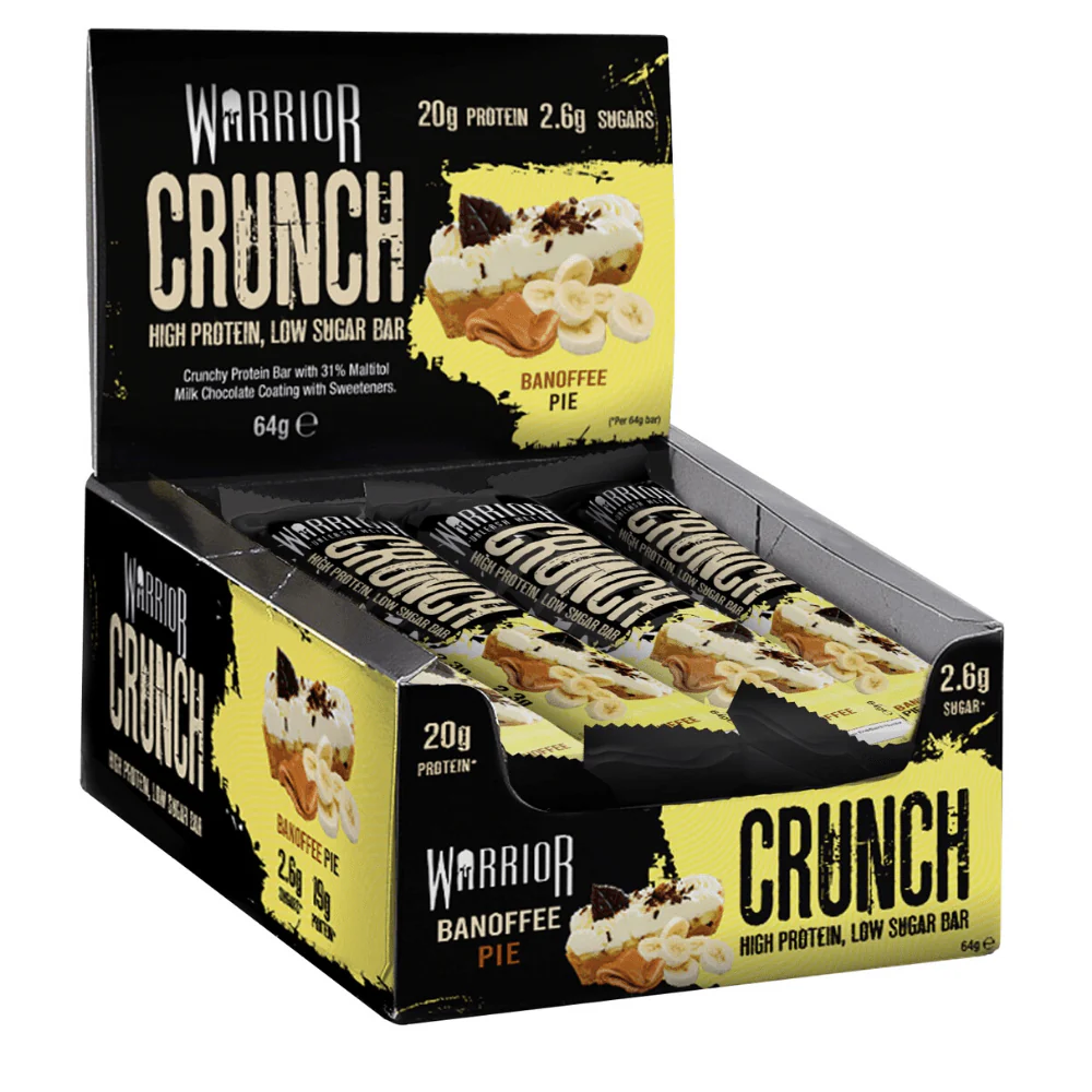 Warrior Crunch Low-Carb Protein Bars (Box of 12) - Image 11